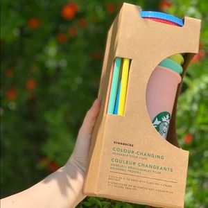 Starbucks RARE color changing cups
